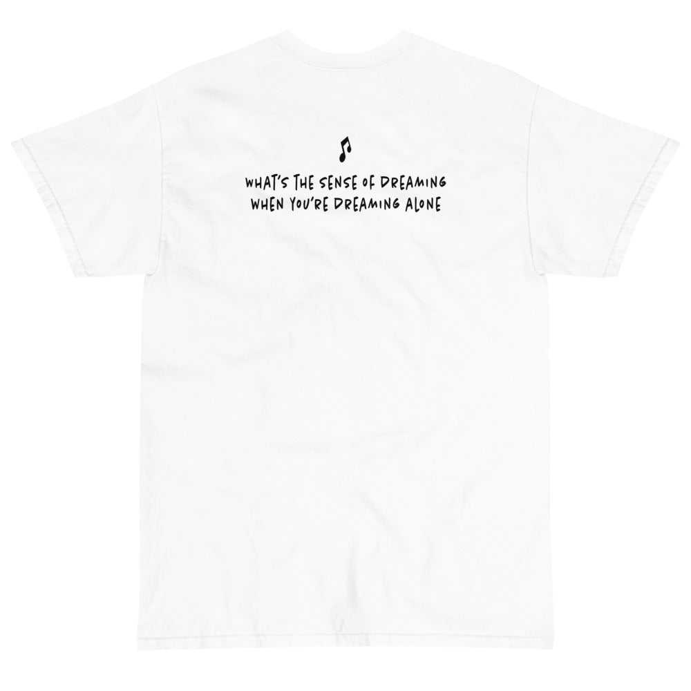 What's the sense of dreaming (Lyric On Back)