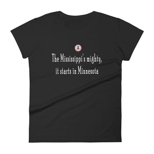 The Mississippi's mighty, it starts in Minnesota